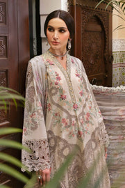 Maria.B Voyage a Luxe Embroidered Lawn Unstitched 3Pc Suit D-2514-B