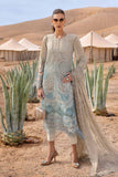 Maria.B Voyage a Luxe Embroidered Lawn Unstitched 3Pc Suit D-2515-B