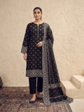 Zeenia Serene Printed Linen Unstitched 3Pc Suit D-25