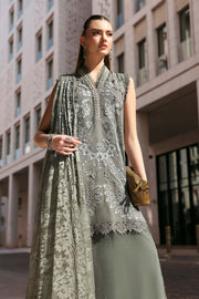 Maria.B Luxury Lawn Unstitched Embroidered 3Pc Suit D-2603-B