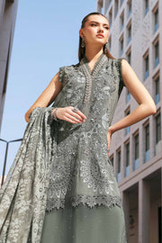 Maria.B Luxury Lawn Unstitched Embroidered 3Pc Suit D-2603-B
