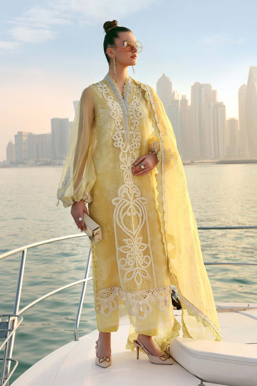 Maria.B Luxury Lawn Unstitched Embroidered 3Pc Suit D-2604-A