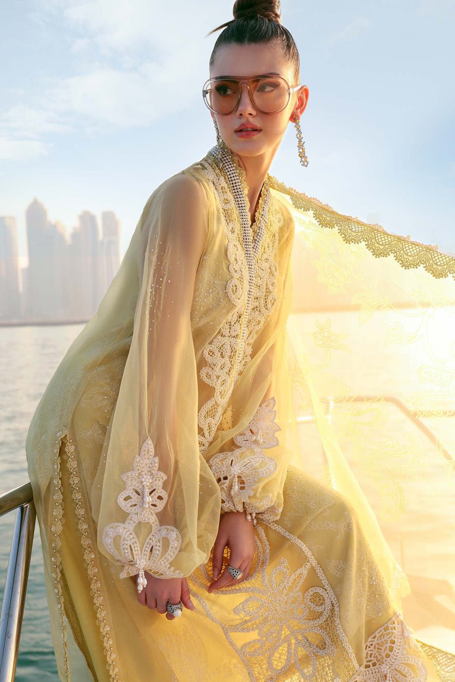 Maria.B Luxury Lawn Unstitched Embroidered 3Pc Suit D-2604-A