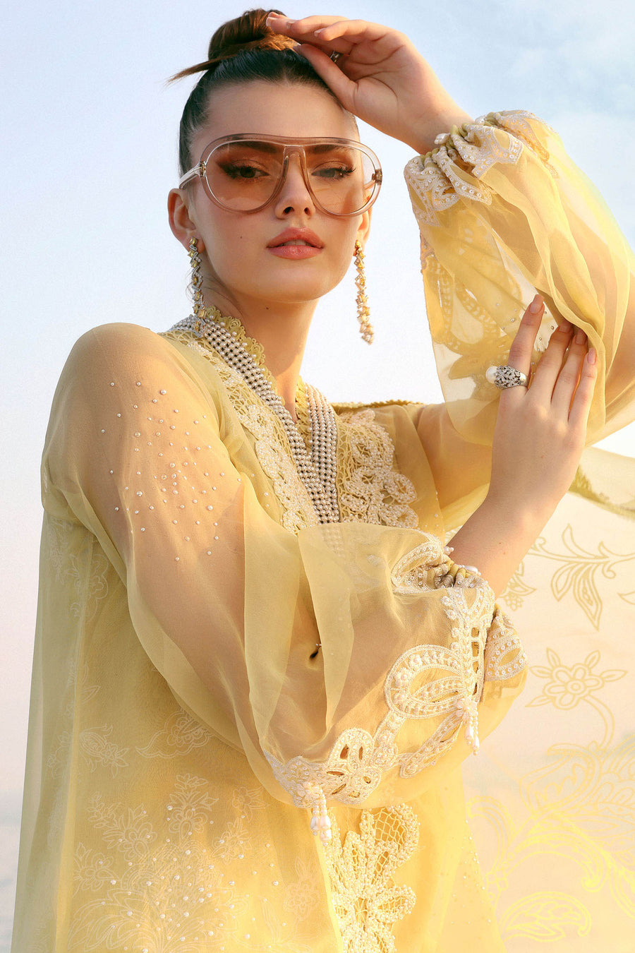 Maria.B Luxury Lawn Unstitched Embroidered 3Pc Suit D-2604-A