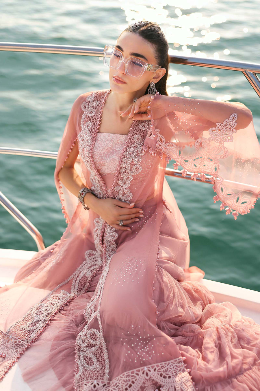 Maria.B Luxury Lawn Unstitched Embroidered 3Pc Suit D-2604-B