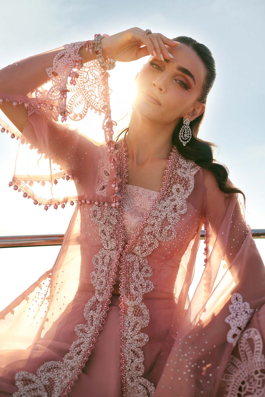 Maria.B Luxury Lawn Unstitched Embroidered 3Pc Suit D-2604-B