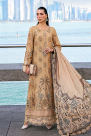 Maria.B Luxury Lawn Unstitched Embroidered 3Pc Suit D-2605-A