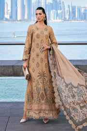 Maria.B Luxury Lawn Unstitched Embroidered 3Pc Suit D-2605-A