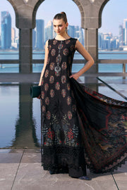 Maria.B Luxury Lawn Unstitched Embroidered 3Pc Suit D-2605-B