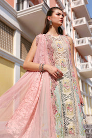 Maria.B Luxury Lawn Unstitched Embroidered 3Pc Suit D-2606-A