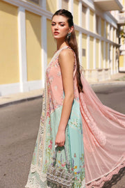 Maria.B Luxury Lawn Unstitched Embroidered 3Pc Suit D-2606-A
