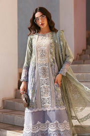 Maria.B Luxury Lawn Unstitched Embroidered 3Pc Suit D-2606-B
