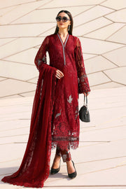 Maria.B Luxury Lawn Unstitched Embroidered 3Pc Suit D-2607-A