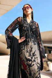 Maria.B Luxury Lawn Unstitched Embroidered 3Pc Suit D-2607-B