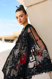 Maria.B Luxury Lawn Unstitched Embroidered 3Pc Suit D-2607-B