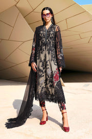 Maria.B Luxury Lawn Unstitched Embroidered 3Pc Suit D-2607-B