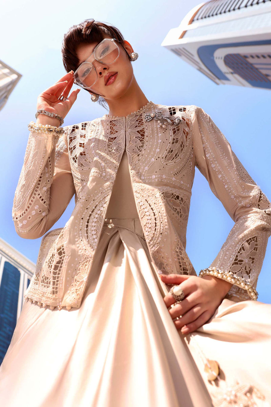 Maria.B Luxury Lawn Unstitched Embroidered 3Pc Suit D-2608-A
