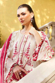 Maria.B Luxury Lawn Unstitched Embroidered 3Pc Suit D-2609-A