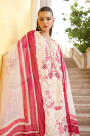 Maria.B Luxury Lawn Unstitched Embroidered 3Pc Suit D-2609-A