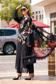 Maria.B Luxury Lawn Unstitched Embroidered 3Pc Suit D-2610-B