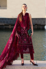 Maria.B Luxury Lawn Unstitched Embroidered 3Pc Suit D-2611-B