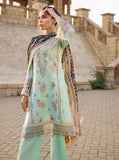 Zainab Chottani Luxury Lawn Unstitched Embroidered 3Pc Suit D-2A KIRAN