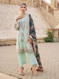 Zainab Chottani Luxury Lawn Unstitched Embroidered 3Pc Suit D-2A KIRAN