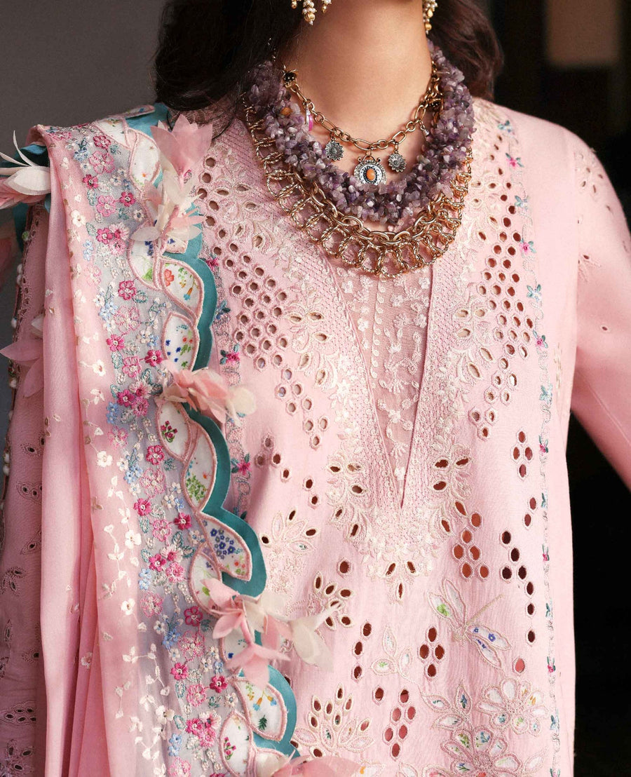 Republic WomensWear Reine Embroidered Lawn Unstitched 3Pc Suit D-2A Cecelia