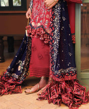 Republic WomensWear Reine Embroidered Lawn Unstitched 3Pc Suit D-2B Belle Rosee