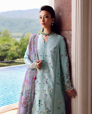 Republic WomensWear Lilas Embroidered Lawn Unstitched 3Pc Suit D-2B NERYA