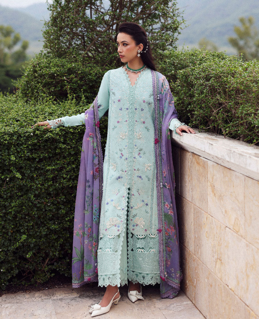 Republic WomensWear Lilas Embroidered Lawn Unstitched 3Pc Suit D-2B NERYA