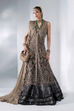 Maria B Mbroidered Unstitched Embroidered Chiffon 3Pc Suit BD-3102