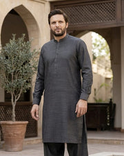 Enigma by Fabrieco Men's Unstitched Ultrafine Chambray Cotton Suit CC-02
