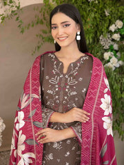 Dorsa by Tawakkal Fabrics Embroidered Viscose Unstitched 3Pc Suit D-3717