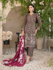Dorsa by Tawakkal Fabrics Embroidered Viscose Unstitched 3Pc Suit D-3717