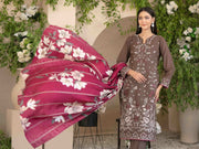 Dorsa by Tawakkal Fabrics Embroidered Viscose Unstitched 3Pc Suit D-3717