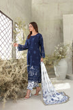 Tawakkal Fabrics Husniye Embroidered Schiffli Unstitched 3Pc Suit D-3760