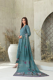 Tawakkal Fabrics Husniye Embroidered Schiffli Unstitched 3Pc Suit D-3761