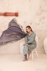 Tawakkal Fabrics Hayma Digital Printed Staple Unstitched 3Pc Suit D-3792