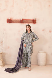 Tawakkal Fabrics Hayma Digital Printed Staple Unstitched 3Pc Suit D-3792