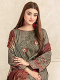 Zumena by Tawakkal Fabrics Digital Printed Unstitched 3Pc Suit D-3890