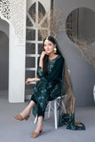 Tawakkal Fabrics Makhmal-e-Kahani Embroidered Velvet Unstitched 3Pc Suit D-3968