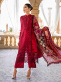 Zainab Chottani Luxury Lawn Unstitched Embroidered 3Pc Suit D-3A GUL-MOHAR