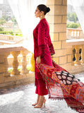 Zainab Chottani Luxury Lawn Unstitched Embroidered 3Pc Suit D-3A GUL-MOHAR