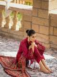 Zainab Chottani Luxury Lawn Unstitched Embroidered 3Pc Suit D-3A GUL-MOHAR