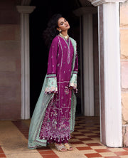 Republic WomensWear Lilas Embroidered Lawn Unstitched 3Pc Suit D-3A KAIA