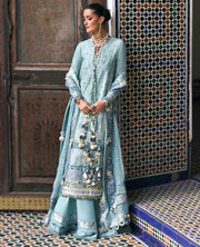 Republic WomensWear Reine Embroidered Lawn Unstitched 3Pc Suit D-3A Lilas