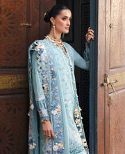 Republic WomensWear Reine Embroidered Lawn Unstitched 3Pc Suit D-3A Lilas