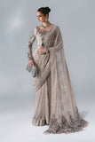 Maria B Mbroidered Unstitched Embroidered Chiffon Saree BD-3103