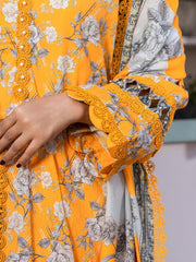 Rang e Noor by Humdum Digital Printed Lawn Unstitched 3Pc Suit REN-04